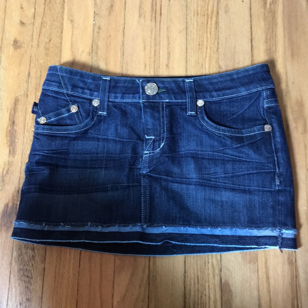 Rock & Republic denim mini skirt 24